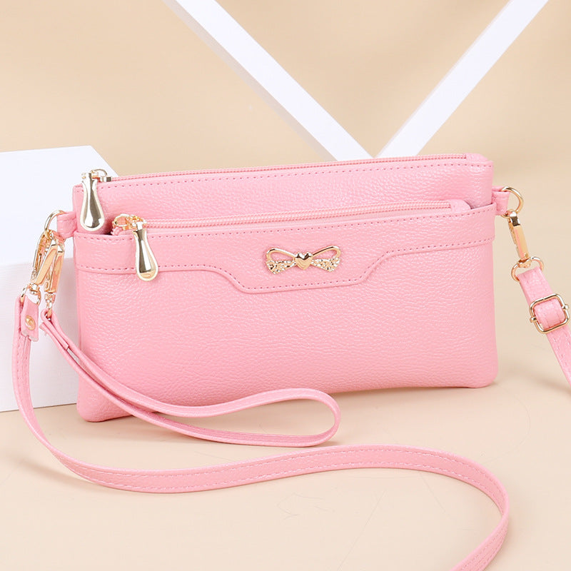 Wholesale PU Simple Crossbody Shoulder Bag